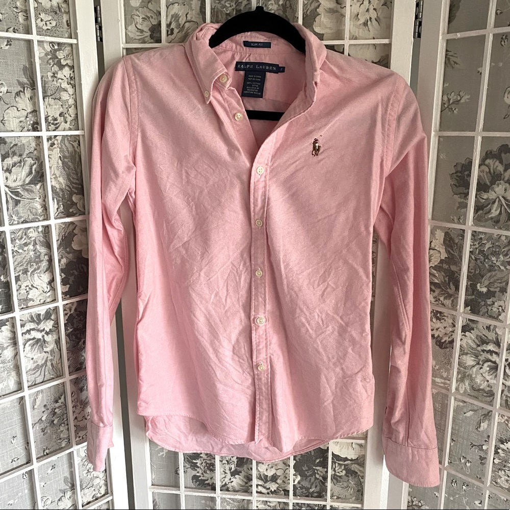 Ralph Lauren Pink Blouse